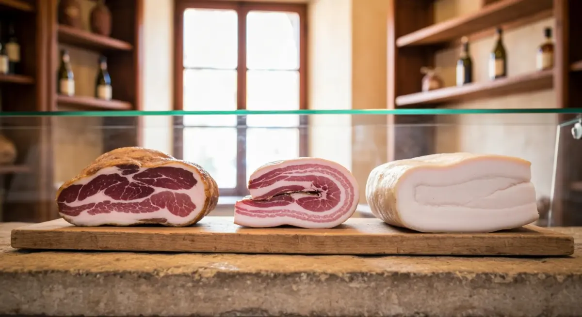 Guanciale, Pancetta e Lardo: Differenze e Usi in Cucina — Salsamenteria Galvagni